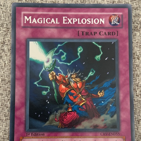 Yu-Gi-Oh Magical Explosion Trap Card - Picture 2 of 4